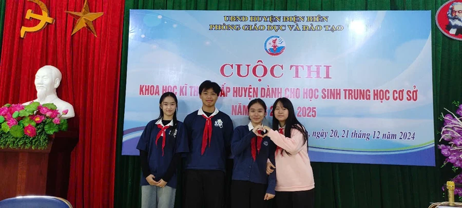 Những gương mặt tiêu biểu trong cuộc thi Khoa học kỹ thuật.