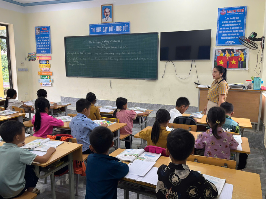 Xã Mường Tùng luôn quan tâm đến công tác giáo dục và đào tạo để góp phần nâng cao dân trí.