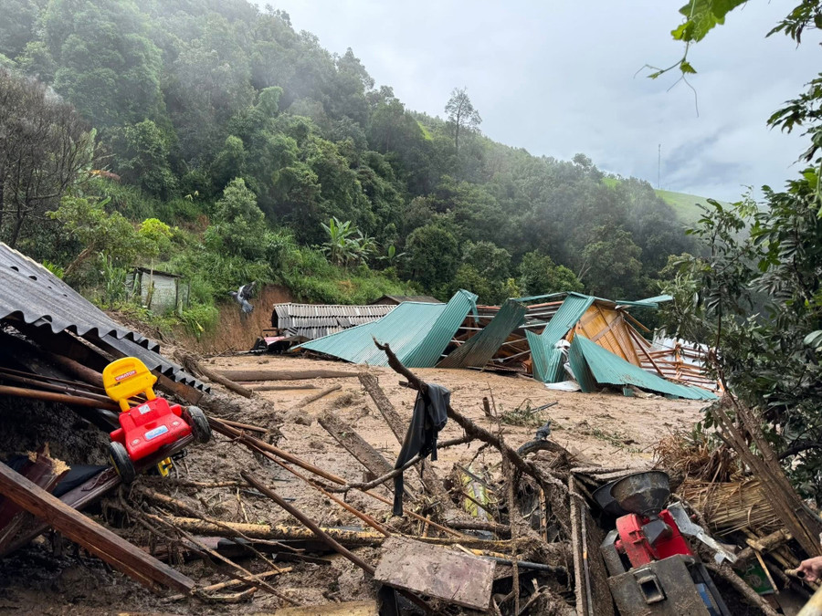 Nhiều khu vực tại Điện Biên bị ảnh hưởng nặng nề bởi trận lũ quét kinh hoàng xảy ra vào hồi cuối tháng 7, đầu tháng 8/2025. (Ảnh tư liệu).