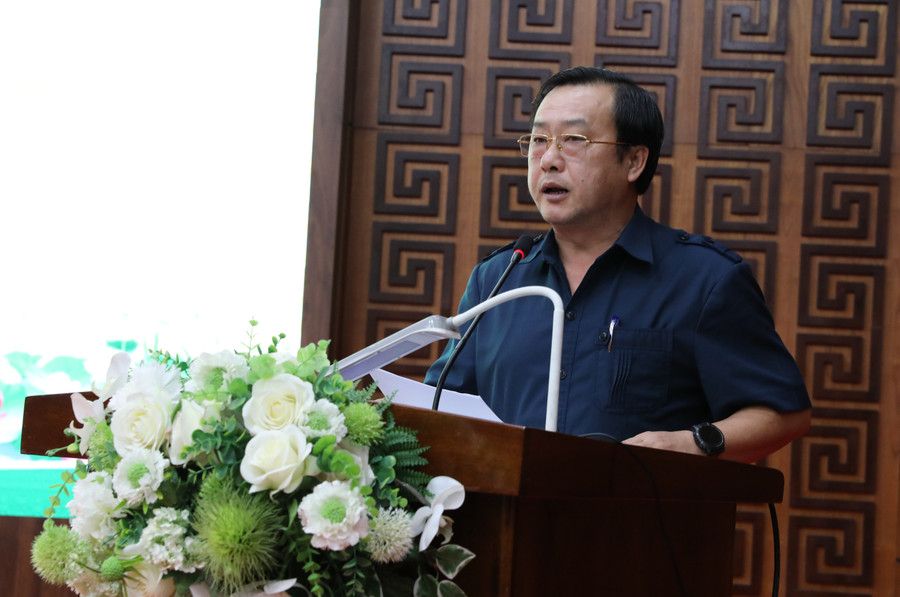 Ông Vừ A Bằng - Phó Chủ tịch UBND tỉnh Điện Biên phát biểu tại hội thảo. tri-tue-nhan-tao.jpg