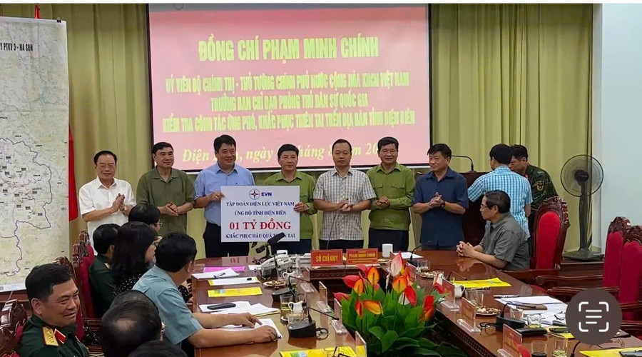 Tỉnh Điện Biên tiếp nhận kinh phí hỗ trợ người dân khắc phục hậu quả do thiên tai gây ra. ho-tro.jpg