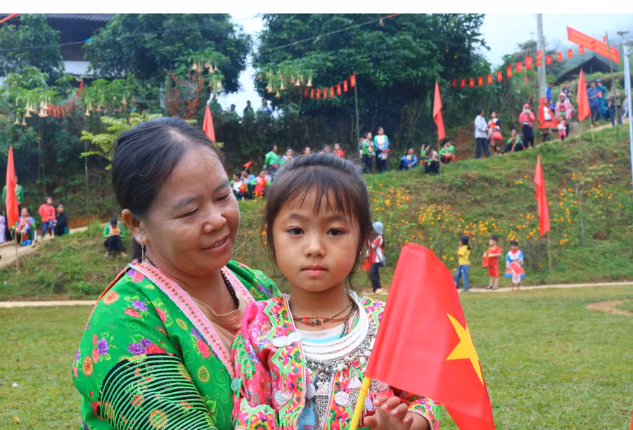 Từ việc triển khai hiệu quả chương trình, dự án hỗ trợ của nhà nước mà đời sống của nhân dân xã Nà Tấu ngày càng được nâng cao. (Ảnh: Quàng Tân).