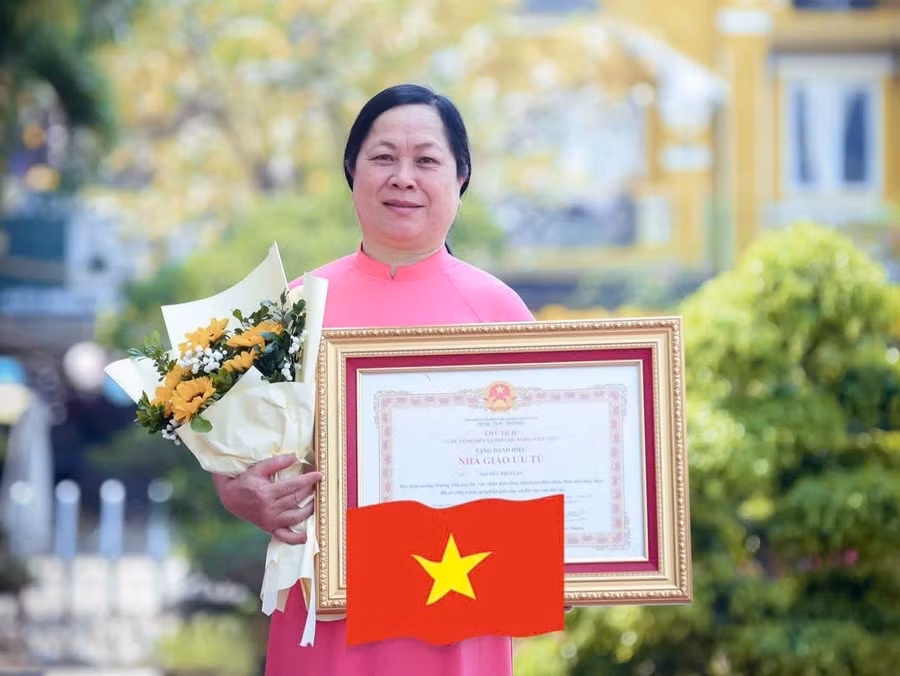 Chân dung NGƯT Nguyễn Thị Xuân.