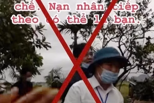 Cơ quan chức năng tỉnh Thanh Hóa bác bỏ thông tin lan truyền sai bản chất trên mạng xã hội. (Ảnh: Vươn Mình).