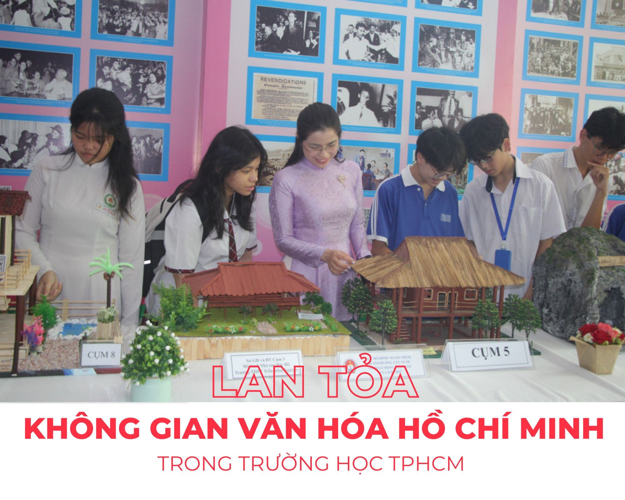 Lan tỏa Không gian văn hóa Hồ Chí Minh trong trường học. 