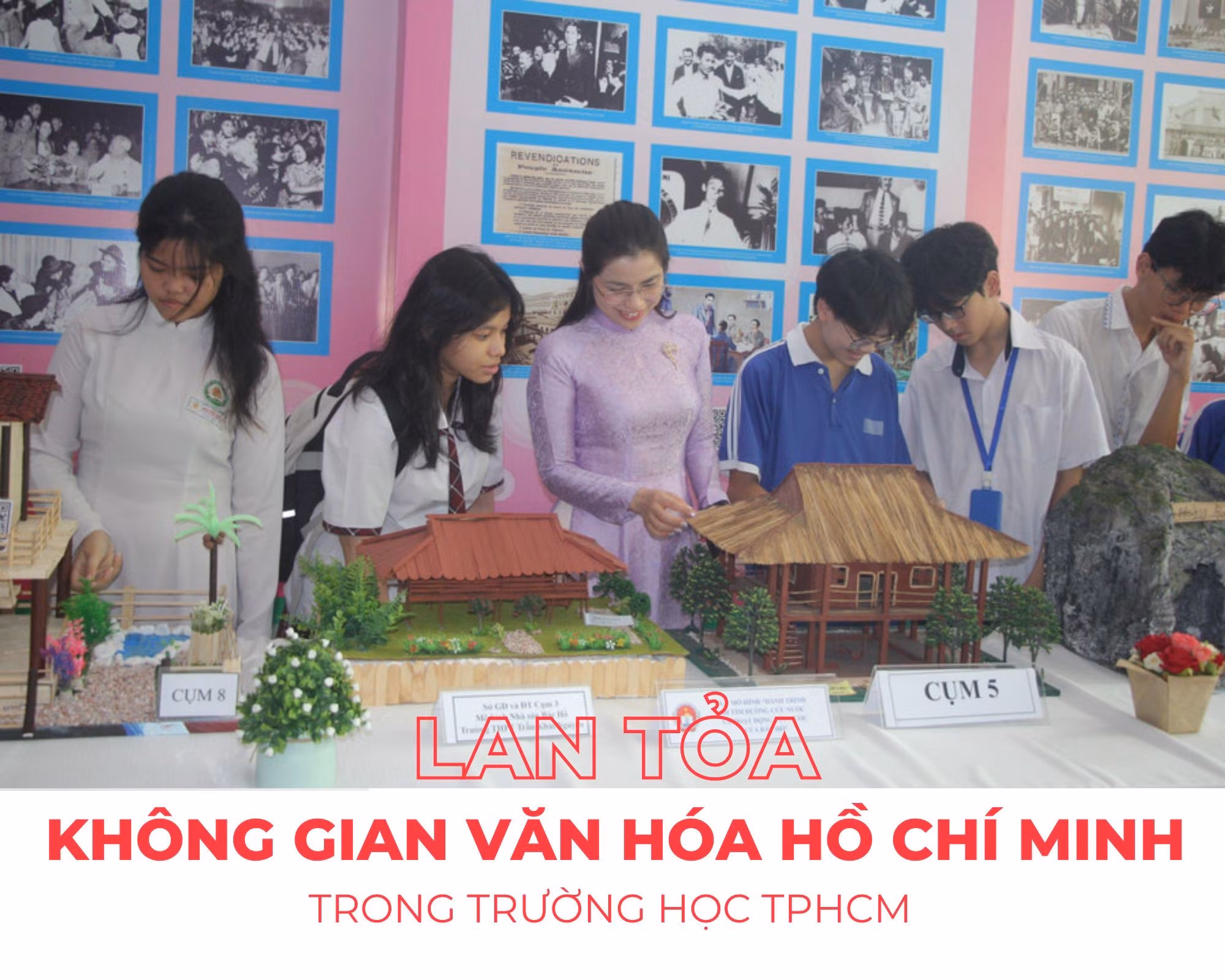 Lan tỏa Không gian văn hóa Hồ Chí Minh trong trường học. 