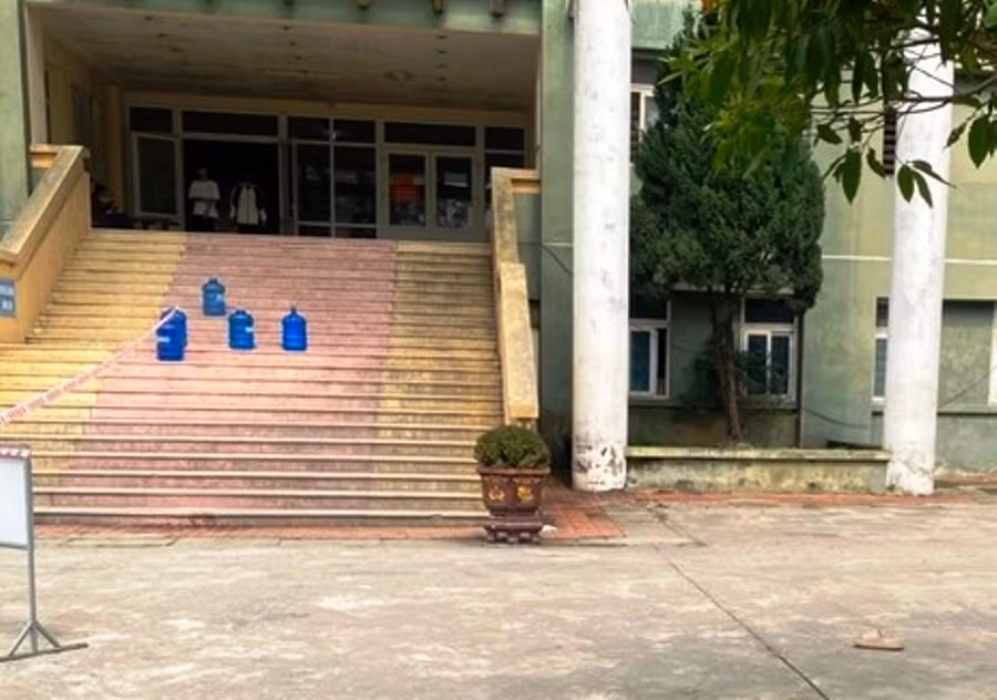 Hiện trường vụ việc đang được phong tỏa. (Ảnh: CTV)