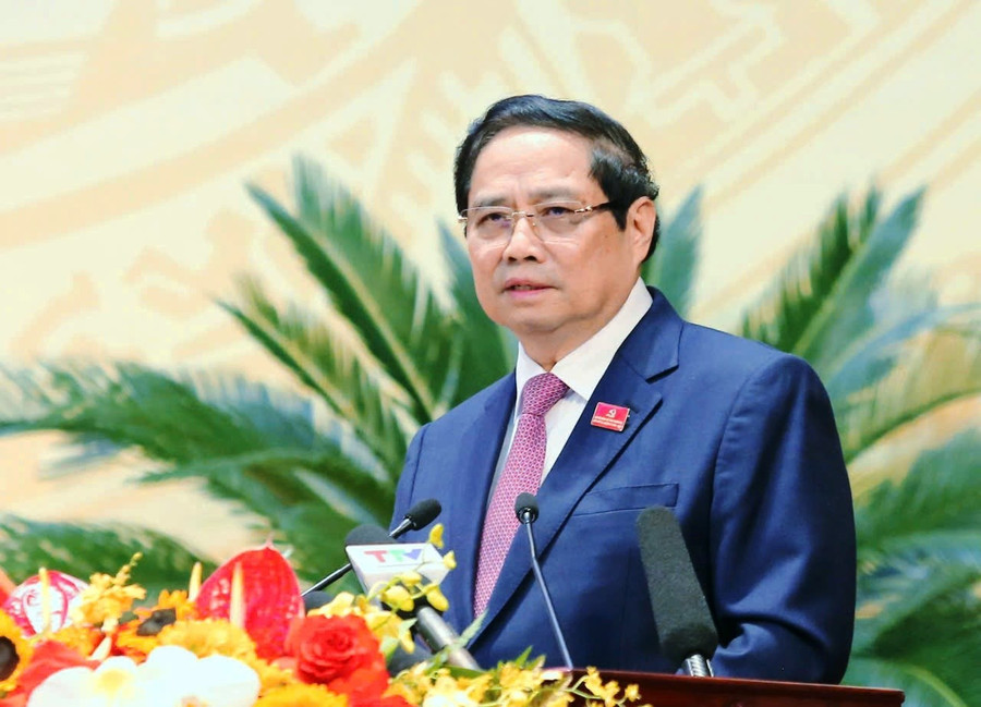 Thủ tướng Phạm Minh Chính phát biểu chỉ đạo Đại hội.