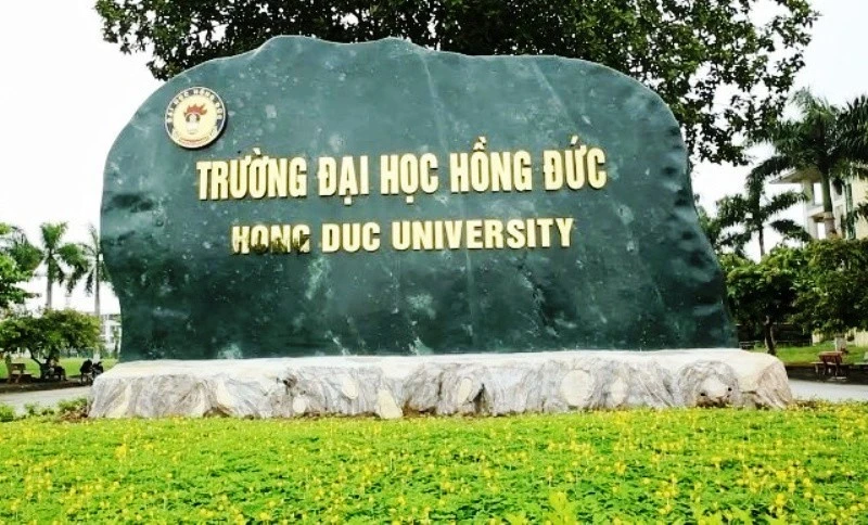 Trường TH-THCS&THPT Hồng Đức (thuộc Trường Đại học Hồng Đức – Thanh Hóa).