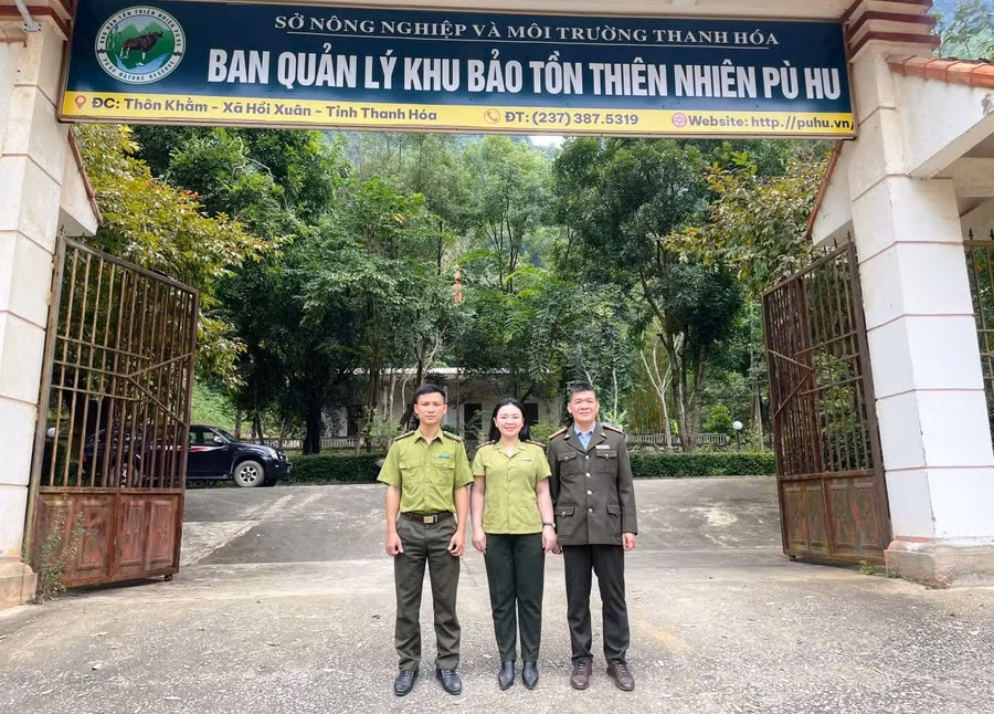Ban quản lý Khu bảo tồn thiên nhiên Pù Hu, tỉnh Thanh Hóa.
