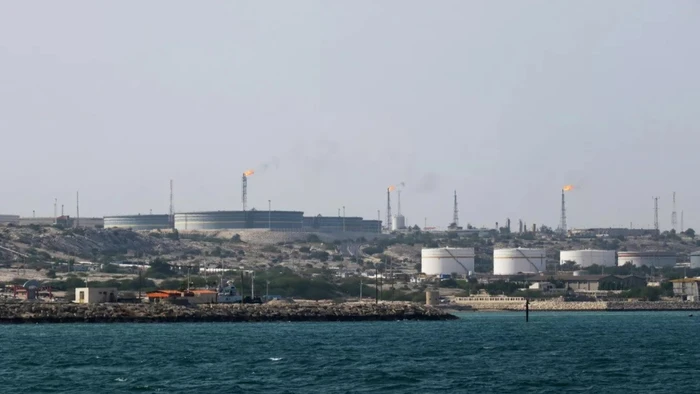 Cơ sở dầu khí của Iran trên đảo Kharg.