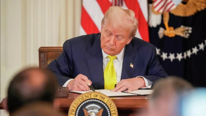 Tổng thống Mỹ Donald Trump.