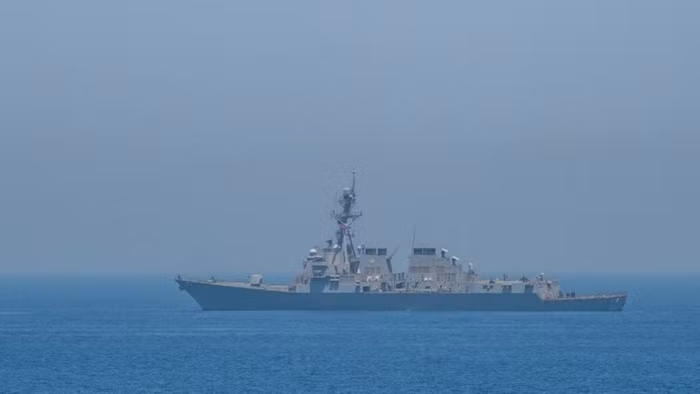 Chiến hạm Mỹ xuất hiện tại Biển Oman.