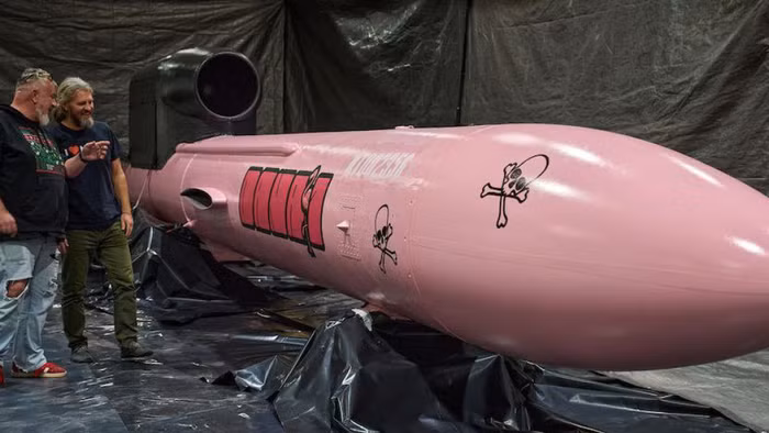 Nguyên mẫu tên lửa Flamingo của Fire Point.