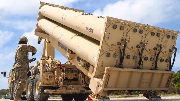 Hệ thống đánh chặn THAAD của Mỹ.