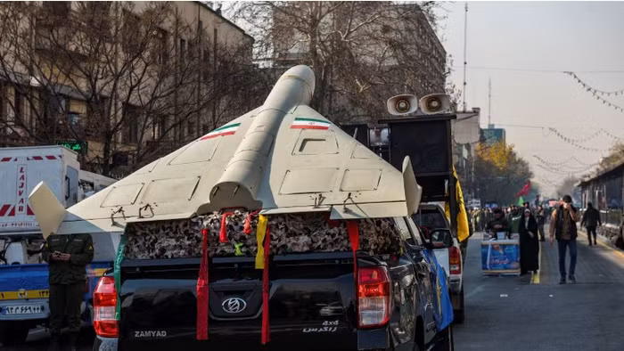 UAV Shahed-136 của Iran.
