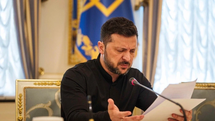 Tổng thống Ukraine Zelensky.