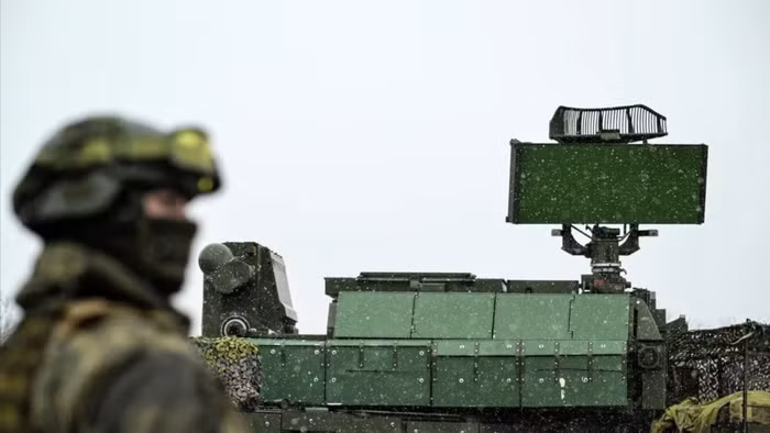 Kíp chiến đấu của hệ thống phòng không Tor.