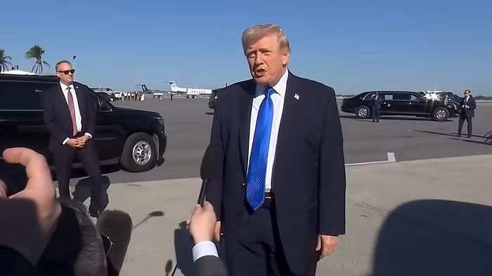 Tổng thống Mỹ Donald Trump.