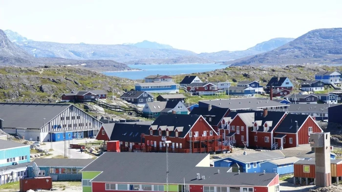 Một góc đảo Greenland.