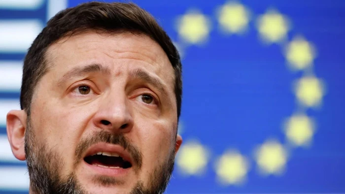 Tổng thống Ukraine Zelensky.