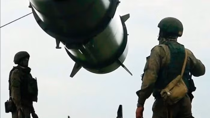 Tên lửa đạn đạo Iskander-M của Nga.