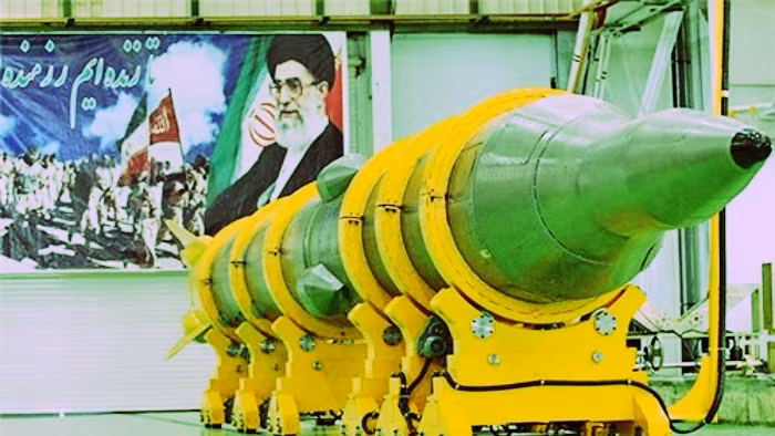 Tên lửa đạn đạo của Iran.