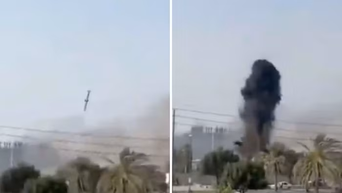 Tên lửa Tomahawk của Mỹ tấn công Iran.