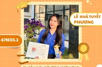 Lê Khả Tuyết Phương – sinh viên lớp 47K01.1, Khoa Kinh doanh quốc tế, Trường Đại học Kinh tế (Đại học Đà Nẵng).