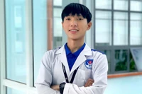 Nam sinh Nguyễn Cửu Minh Quân. 