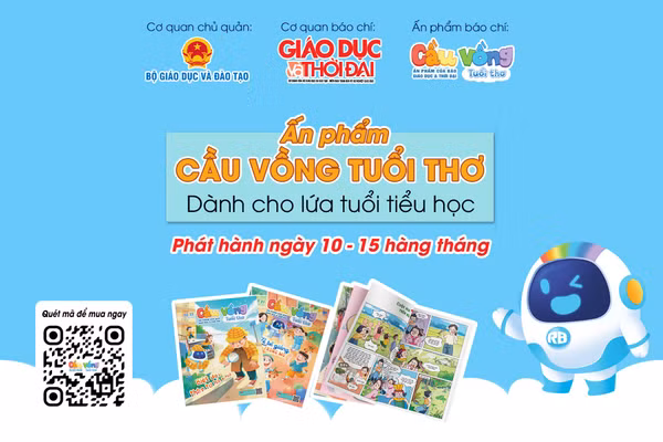 Cầu Vồng Tuổi thơ điều chỉnh giá bìa nâng cấp nội dung ấn phẩm năm học 2026-2027