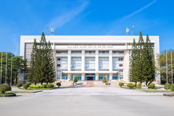 Nhà điều hành Đại học Quốc gia TPHCM. Ảnh: VNUHCM. 