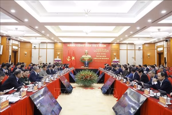 Tổng Bí thư Tô Lâm phát biểu chỉ đạo. Ảnh: Thống Nhất/TTXVN