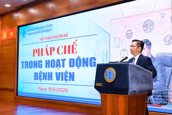 PGS.TS.BS Nguyễn Minh Anh - Phó Giám đốc Bệnh viện Đại học Y Dược TP.HCM.