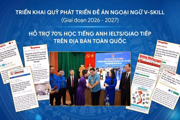 Quỹ triển khai hỗ trợ học sinh, thanh niên giai đoạn 2026 - 2027.