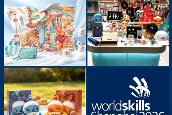 WorldSkills Shanghai 2026 ra mắt bộ quà tặng chính thức