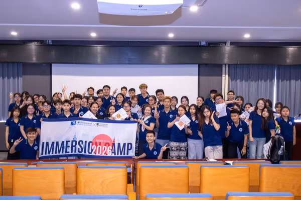 Sinh viên Viện Quốc tế HUIT tham gia học tập và giao lưu quốc tế, khẳng định tinh thần chủ động hội nhập và sẵn sàng trở thành công dân toàn cầu. Ảnh: Viện Quốc tế HUIT.