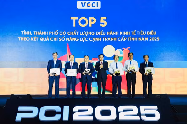 Năm địa phương dẫn đầu nhóm chất lượng điều hành "Tốt".