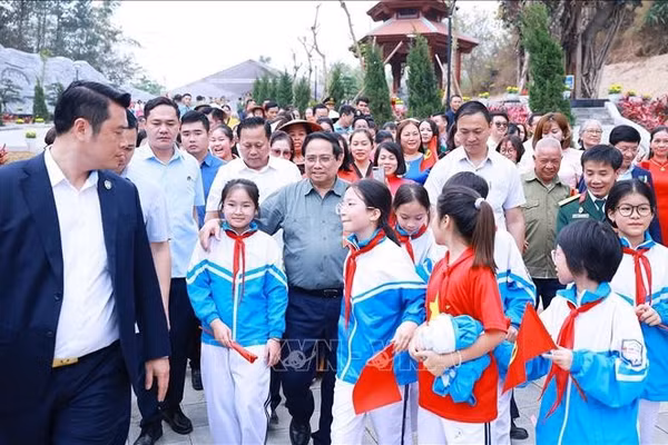 Thủ tướng Phạm Minh Chính dự khánh thành tôn tạo di tích đề kháng Him Lam