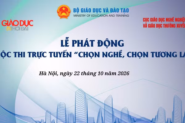 Thể lệ Cuộc thi trực tuyến 'Chọn nghề, chọn tương lai' năm 2026