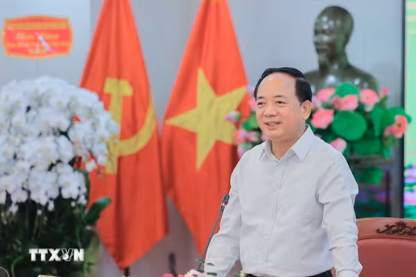 Trưởng Ban Tuyên giáo và Dân vận Trung ương Trịnh Văn Quyết. Ảnh: TTXVN.