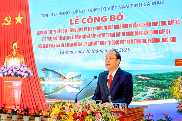 Bí thư Tỉnh uỷ Nguyễn Hồ Hải. Ảnh: Huỳnh Lâm.