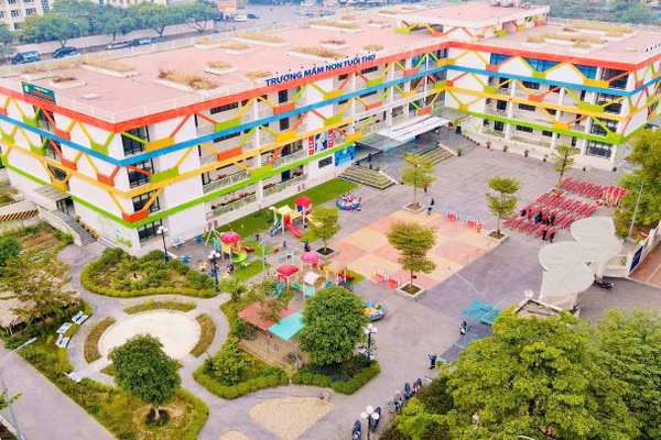 Trường Mầm non Tuổi Thơ phường Yên Hòa - Nơi ươm mầm hạnh phúc