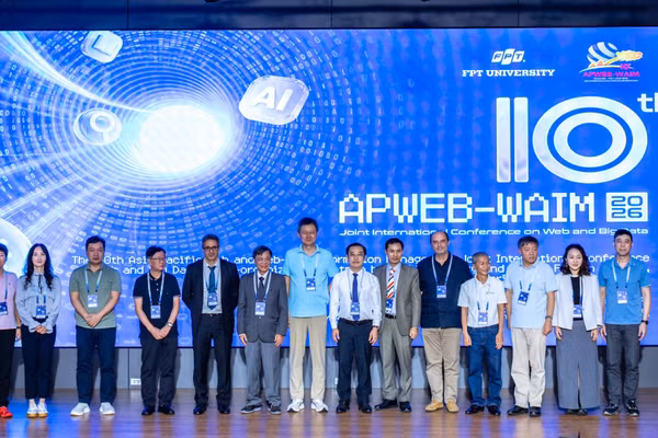 Trường ĐH FPT phối hợp tổ chức Hội nghị quốc tế APWeb-WAIM 2026 tại Đà Nẵng