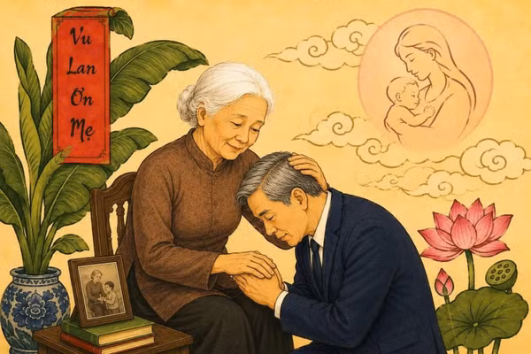 'Vu lan ơn Mẹ' nói thay con bao điều giấu kín