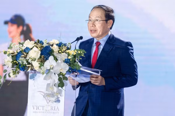Phó Thủ tướng Chính phủ Lê Tiến Châu phát biểu tại buổi lễ.