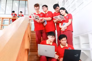 Sinh viên Trường ĐH Quốc tế Sài Gòn (SIU) . Ảnh: SIU