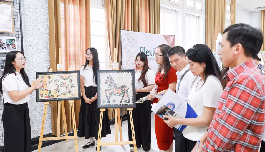 Student startup projects are no longer confined to the academic sphere but are increasingly receiving attention from educational institution leaders and the business community. khoinghiep-5.jpg