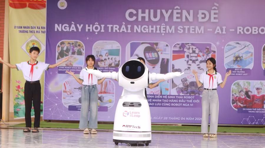  Trường THCS Mã Thành (Bình Minh, Nghệ An).