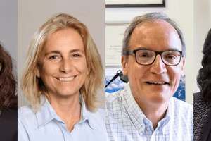 GS. Daniela Rus, GS. Ana Belén Elgoyhen, TS. Filippo Giorgi, TS. Jayshree Seth gia nhập Hội đồng VinFuture (từ trái qua phải)